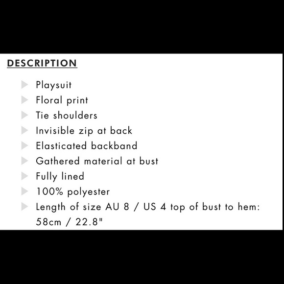 Super cute floral print playsuit! - Picture 8 of 8